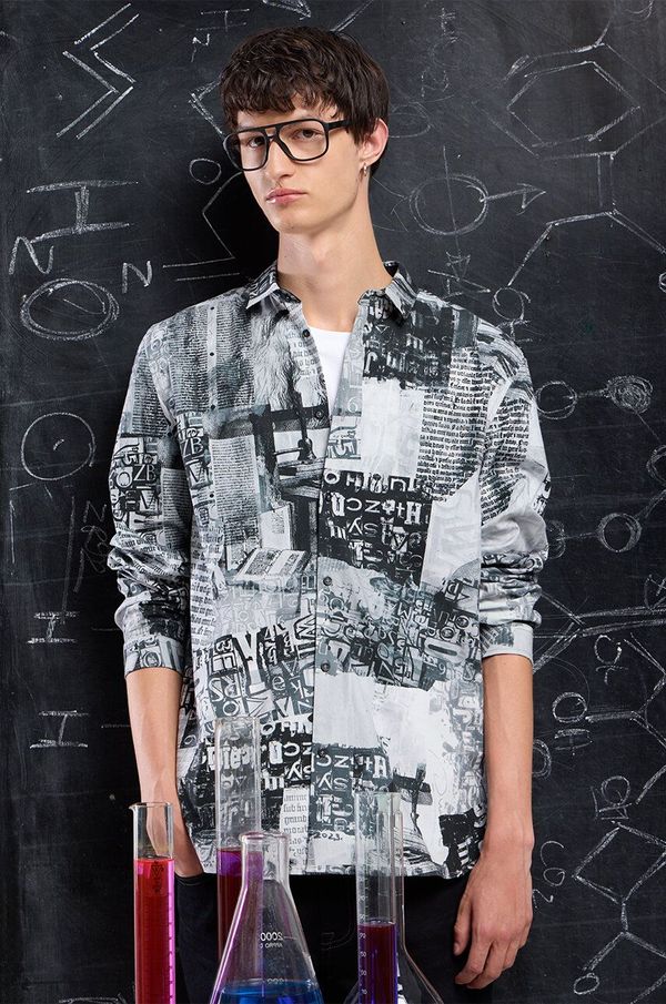 Medicine Košulja Medicine za muškarce, regular, s klasičnim ovratnikom