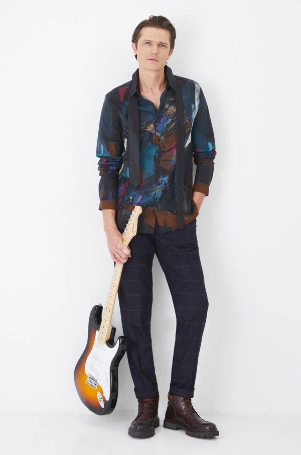 Medicine Košulja Medicine za muškarce, regular, s klasičnim ovratnikom