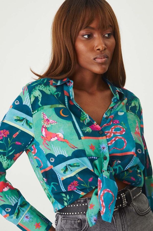 Medicine Košulja Medicine za žene, regular, s klasičnim ovratnikom