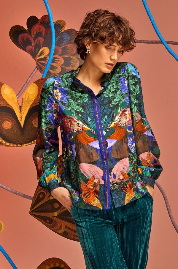 Medicine Košulja Medicine za žene, regular, s klasičnim ovratnikom