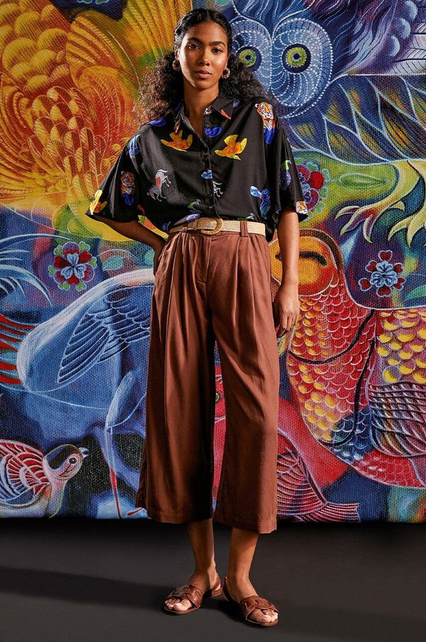 Medicine Košulja Medicine za žene, relaxed, s klasičnim ovratnikom