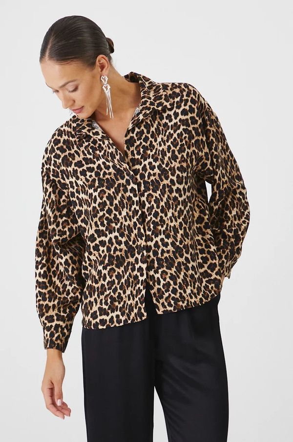 Medicine Košulja Medicine za žene, relaxed, s klasičnim ovratnikom