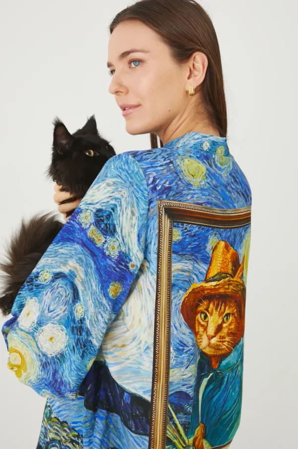 Medicine Košulja Medicine za žene, relaxed, s klasičnim ovratnikom