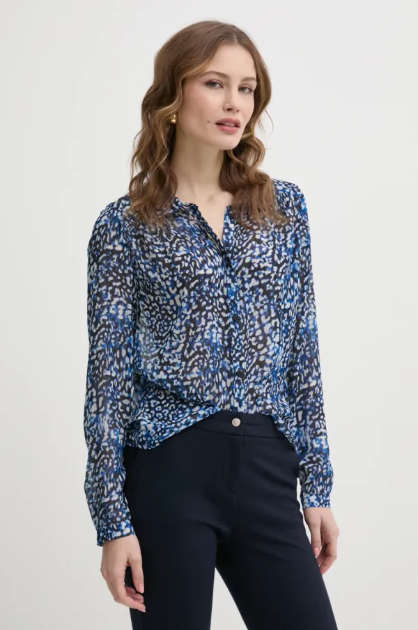 Morgan Košulja Morgan CARRA.F za žene, regular, s klasičnim ovratnikom, CARRA.F