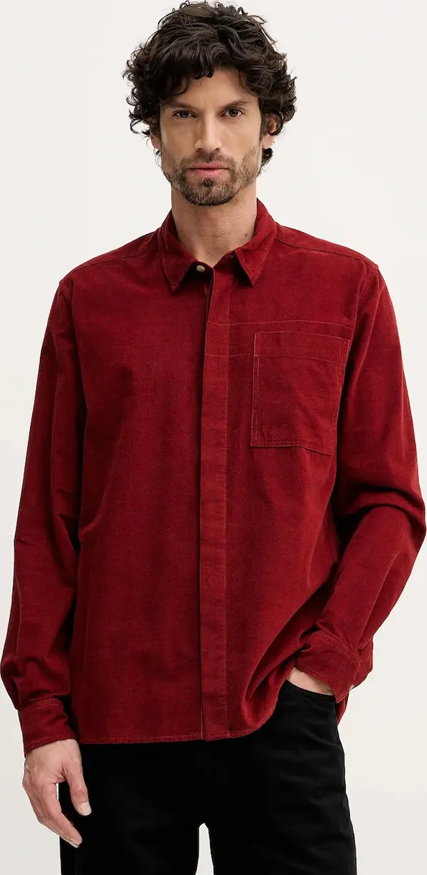 Barbour Košulja od samta Barbour Haltcliff