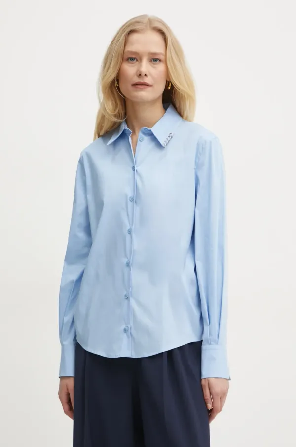 Patrizia Pepe Košulja Patrizia Pepe za žene, regular, s klasičnim ovratnikom, 8C0751 A043