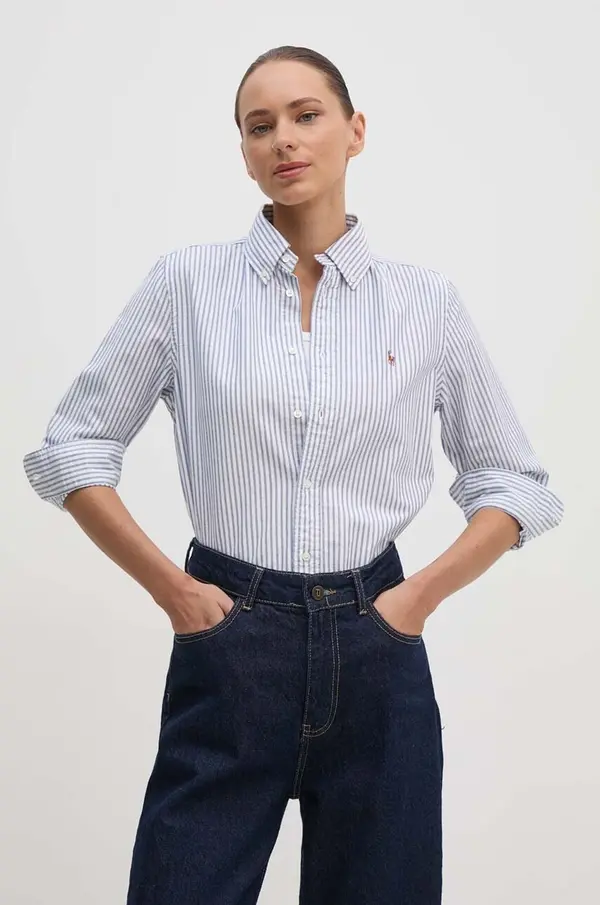 Ralph Lauren Košulja Polo Ralph Lauren za žene, regular, s klasičnim ovratnikom, 211941508