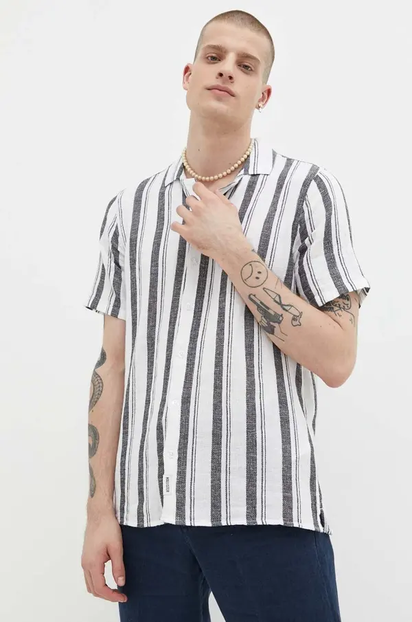 Hollister Co. Košulja s dodatkom lana Hollister Co.