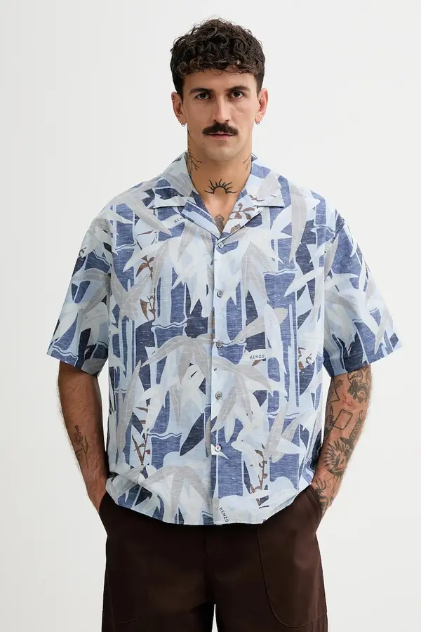 Kenzo Košulja s dodatkom lana Kenzo