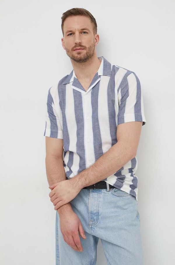 Lindbergh Košulja s dodatkom lana Lindbergh relaxed