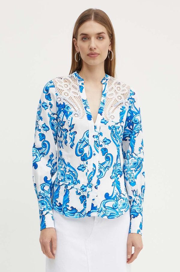 Marciano Guess Košulja s dodatkom lana Marciano Guess BLUE NOTE regular, 4GGH07 9708Z