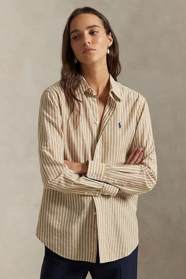 Polo Ralph Lauren Košulja s dodatkom lana Polo Ralph Lauren