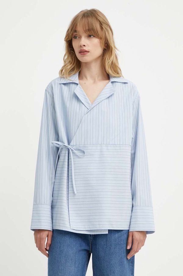 Samsoe Samsoe Košulja Samsoe Samsoe SACALA za žene, regular, s klasičnim ovratnikom, F24200109