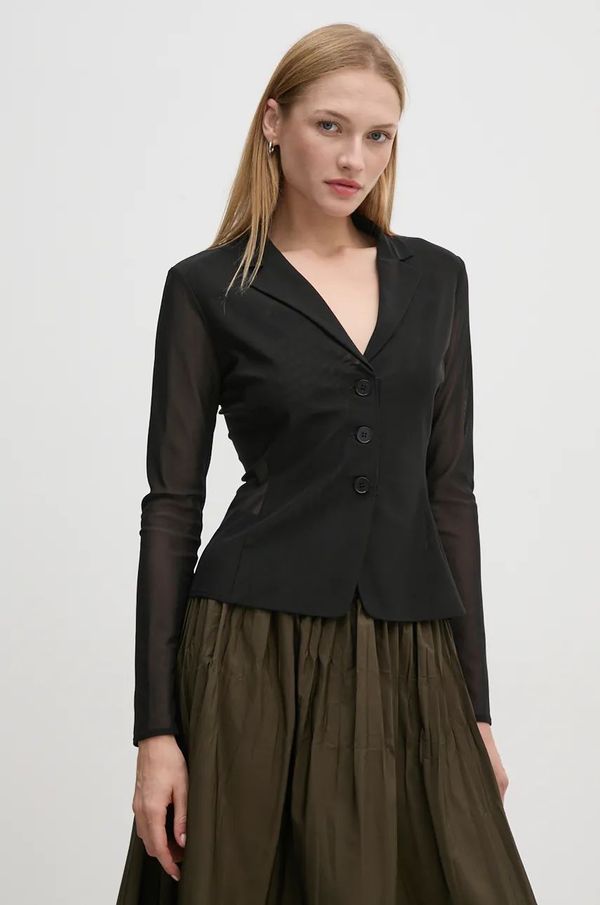 Sandro Ferrone Košulja Sandro Ferrone za žene, boja: crna, regular, SFS23YBEBLETILLA