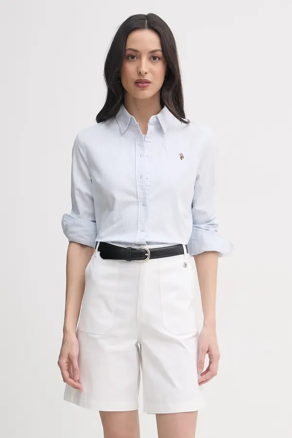 U.S. Polo Assn. Košulja U.S. Polo Assn. STRIPE STRETCH CLASSIC FIT OXFORD