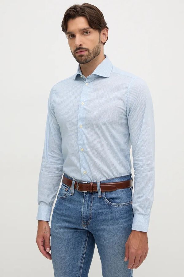 United Colors of Benetton Košulja United Colors of Benetton za muškarce, slim, s talijanskim ovratnikom, 5JUEUQ04D