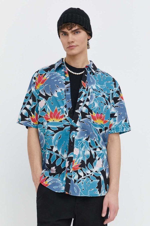 Volcom Košulja Volcom za muškarce, regular, s klasičnim ovratnikom