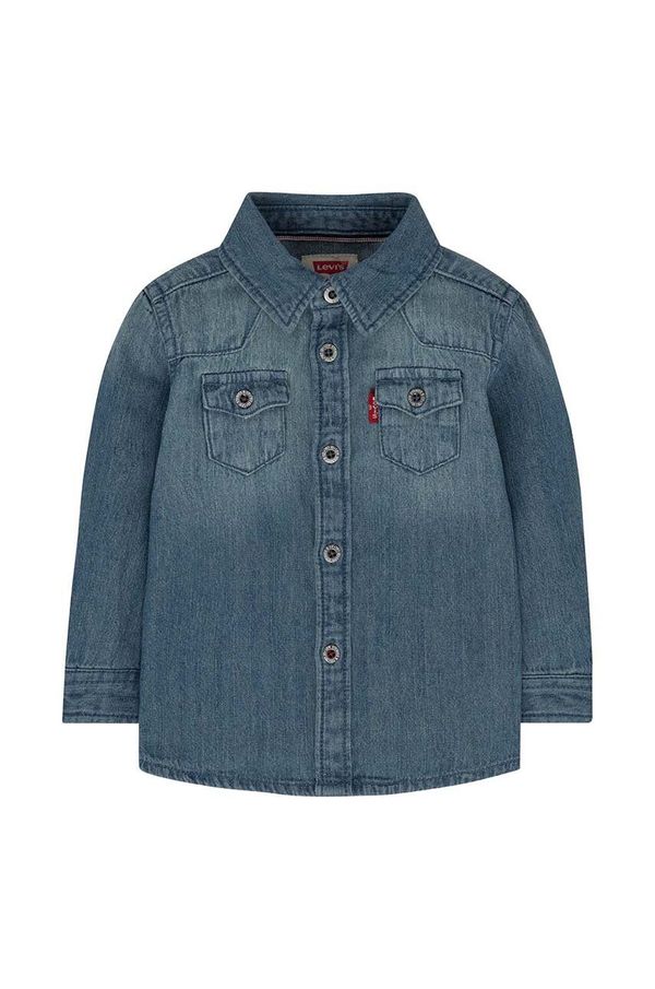 Levi's Košulja za bebe Levi's boja: tirkizna