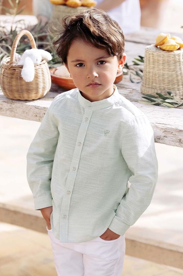 TARTINE ET CHOCOLAT Košulja za bebe Tartine et Chocolat boja: tirkizna