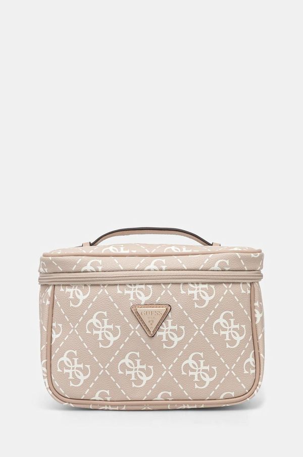Guess Kozmetička torbica Guess BERTA boja: bež, TWY868 80390