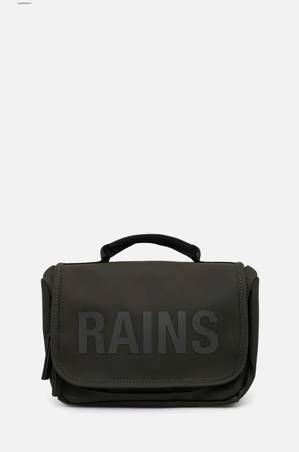 Rains Kozmetička torbica Rains Texel Wash Bag W3 boja: zelena, 16310-03