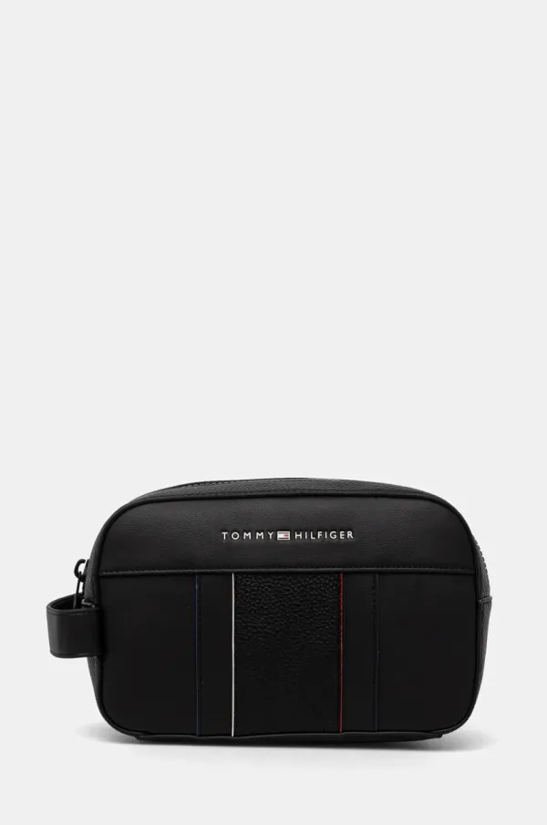 Tommy Hilfiger Kozmetička torbica Tommy Hilfiger boja: crna, AM0AM13301