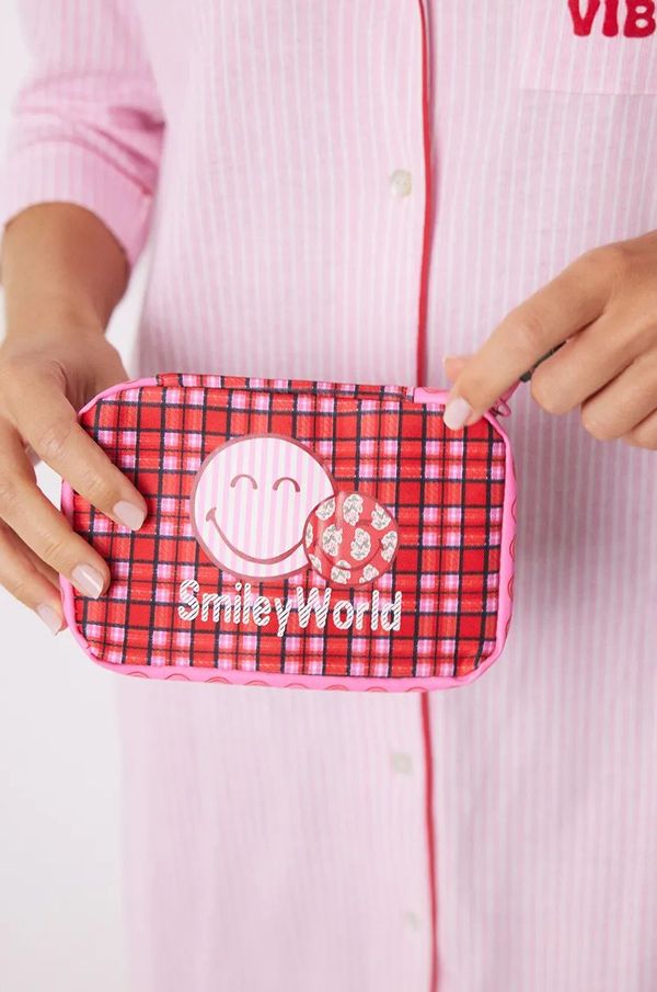 women'secret Kozmetička torbica women'secret VERY MERRY boja: crvena, 4848844