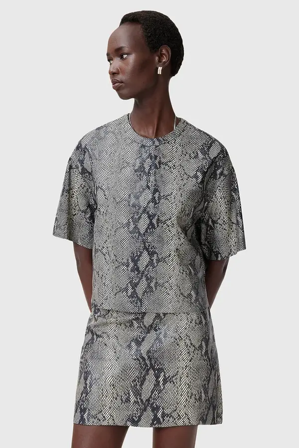 AllSaints Kožna bluza AllSaints RENAI