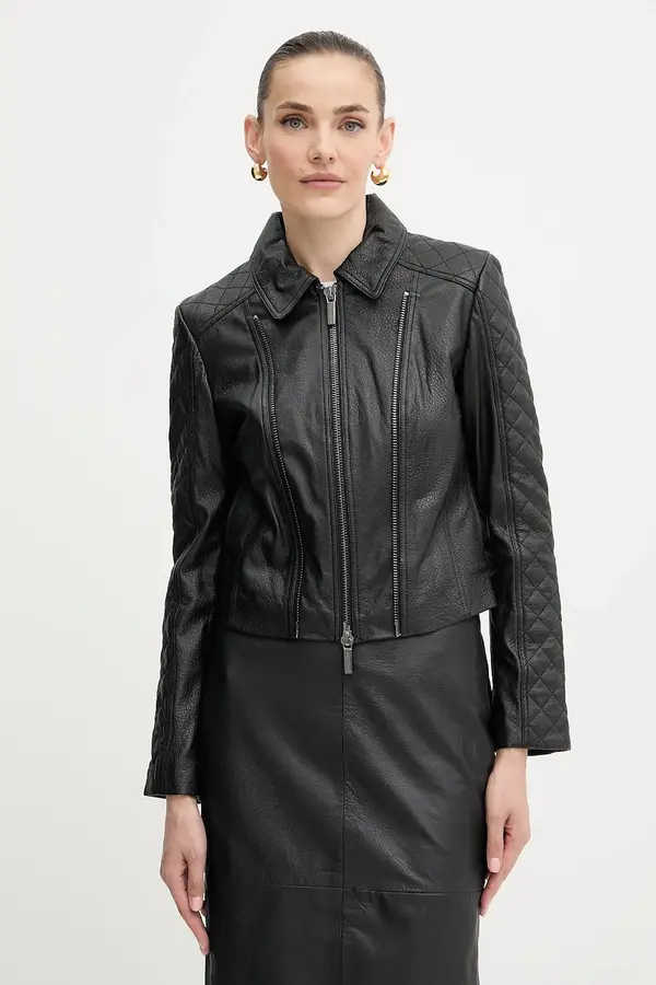 Armani Exchange Kožna jakna Armani Exchange