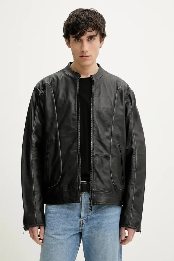 Diesel Kožna jakna Diesel L-KRIXY JACKET