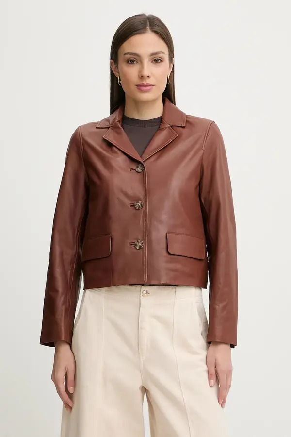 Pedro del Hierro Kožna jakna Pedro del Hierro