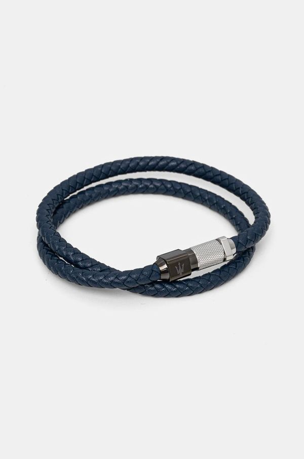 MASERATI Kožna narukvica Maserati za muškarce