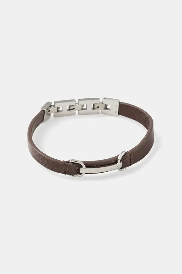 Trussardi Kožna narukvica Trussardi T-LEATHER