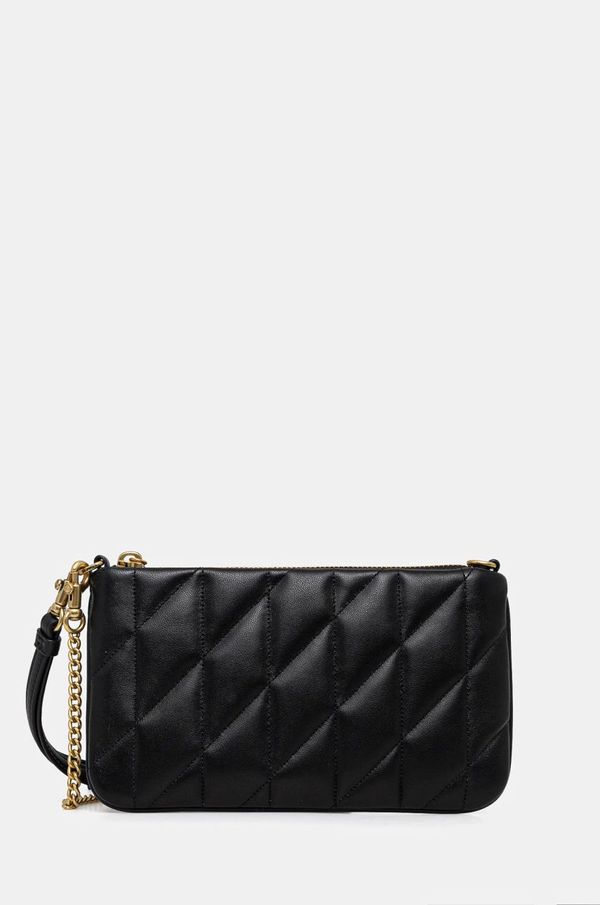 Coach Kožna pismo torbica Coach boja: crna, CW580