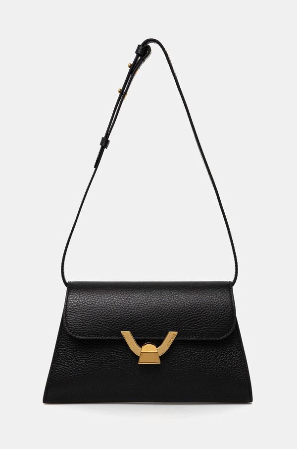 Coccinelle Kožna pismo torbica Coccinelle boja: crna, E1 QTF 12 03 01