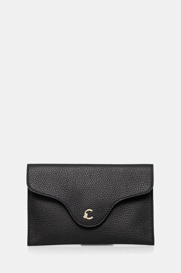 Coccinelle Kožna pismo torbica Coccinelle boja: crna, E5 SSL 19 01 01