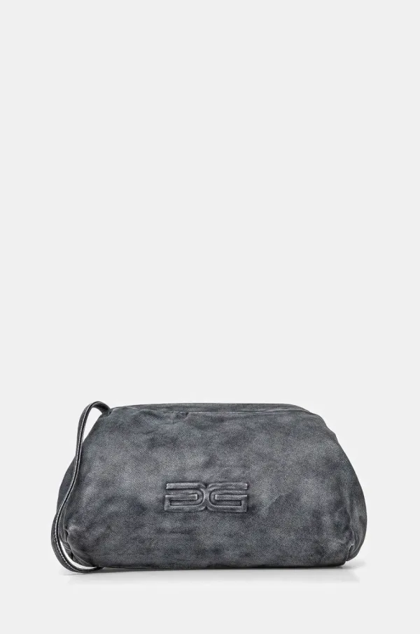 Gestuz Kožna pismo torbica Gestuz boja: siva, 10909828