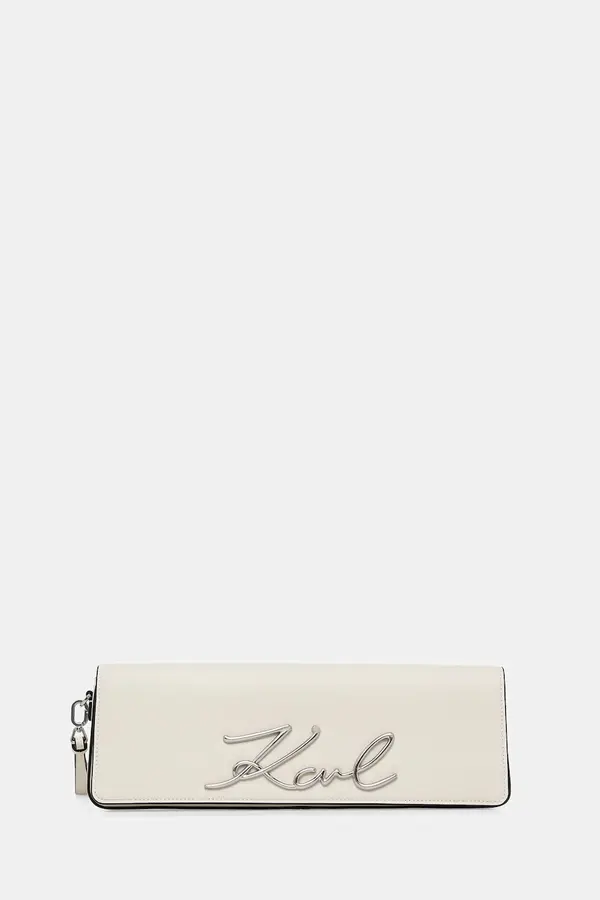 Karl Lagerfeld Kožna pismo torbica Karl Lagerfeld K/SIGNATURE
