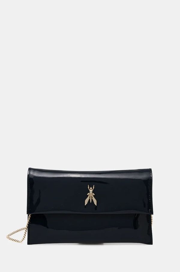 Patrizia Pepe Kožna pismo torbica Patrizia Pepe boja: tamno plava, 2B5460 L125