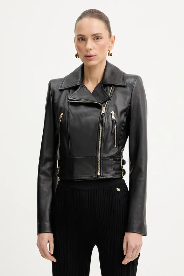 Elisabetta Franchi Kožna ramones jakna Elisabetta Franchi