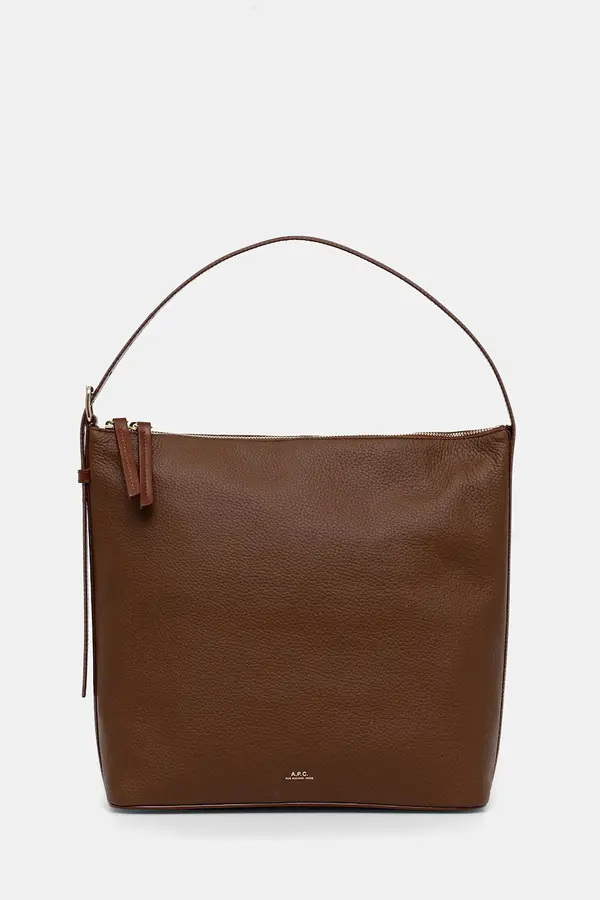 A.P.C. Kožna torba A.P.C. sac vera