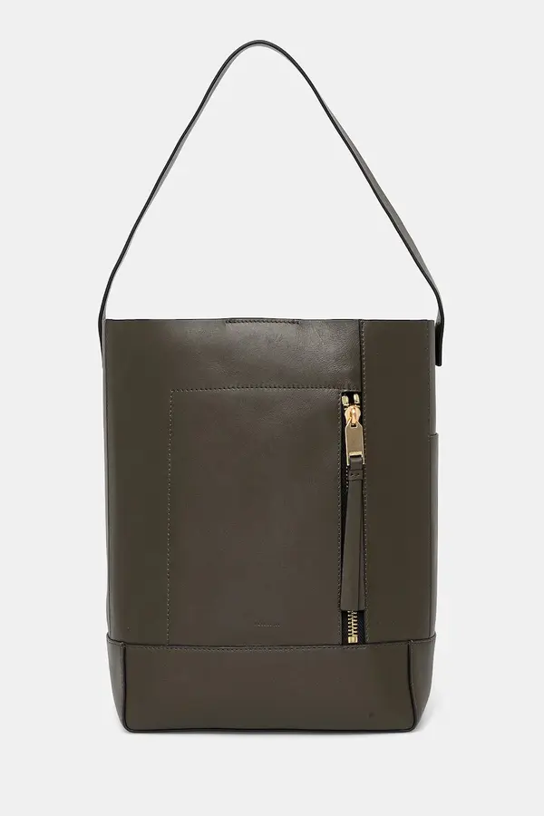AllSaints Kožna torba AllSaints ALBA HOBO