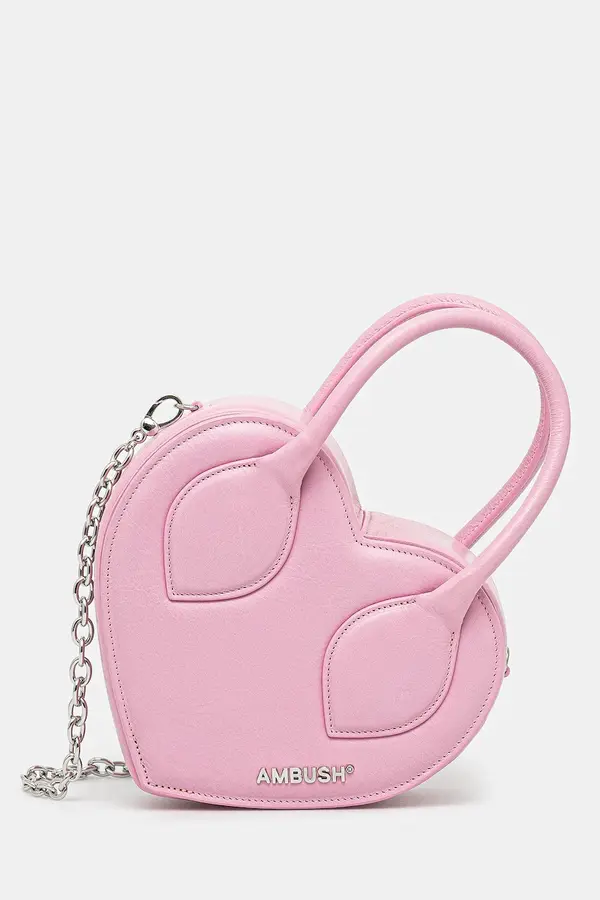 Ambush Kožna torba AMBUSH Heart Top Handle Bag