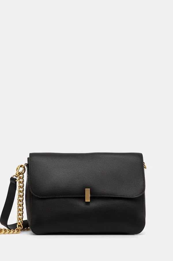 Answear Lab Kožna torba Answear Lab boja: crna