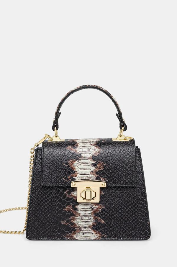 Answear Lab Kožna torba Answear Lab boja: smeđa