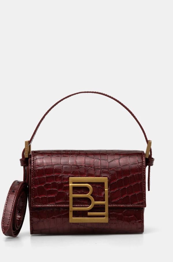 By Far Kožna torba By Far Fran boja: bordo, MWBTH001CL033BR045PL