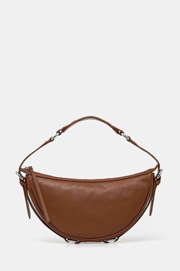 By Far Kožna torba By Far Gib boja: smeđa, MWBSB012CL013BR051PL