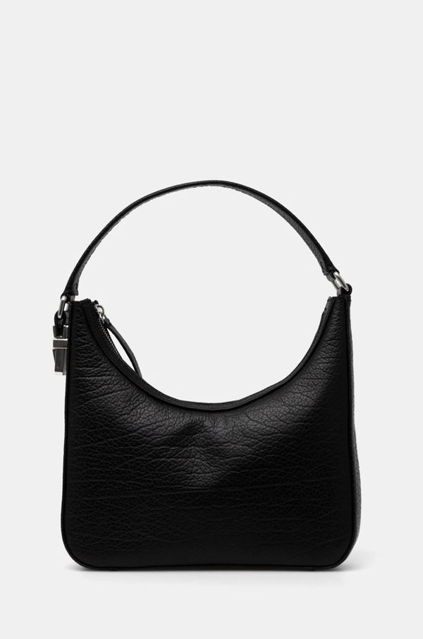 By Far Kožna torba By Far Rhea boja: crna, MWBSB027CL031BK001PL