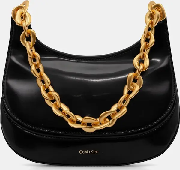 Calvin Klein Kožna torba Calvin Klein