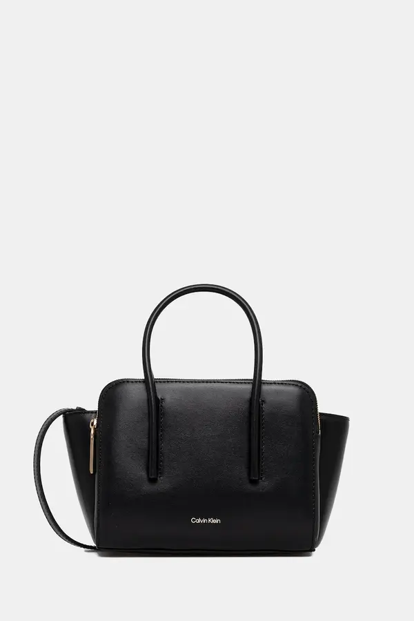 Calvin Klein Kožna torba Calvin Klein